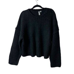 Sweaty Betty soft black‎ sweater women’s size 14
